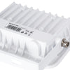 GloboStar® ATLAS 61408 Επαγγελματικός Προβολέας LED 20W 2400lm 120° AC 220-240V - Αδιάβροχος IP67 - Μ12 x Π2.5 x Υ9.5cm - Λευκό - Φυσικό Λευκό 4500K - LUMILEDS Chips - TÜV Rheinland Certified - 5 Years Warranty
