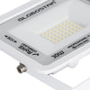 GloboStar® ATLAS 61414 Επαγγελματικός Προβολέας LED 30W 3600lm 120° AC 220-240V - Αδιάβροχος IP67 - Μ16 x Π2.5 x Υ12.5cm - Λευκό - Φυσικό Λευκό 4500K - LUMILEDS Chips - TÜV Rheinland Certified - 5 Years Warranty