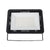 GloboStar® ATLAS 61430 Επαγγελματικός Προβολέας LED 150W 17250lm 120° AC 220-240V - Αδιάβροχος IP67 - Μ32 x Π4 x Υ23cm - Μαύρο - Θερμό Λευκό 2700K - LUMILEDS Chips - TÜV Rheinland Certified - 5 Years Warranty