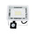 GloboStar® AURORA 61440 Επαγγελματικός Προβολέας LED 30W 3750lm 120° AC 220-240V με Ενσωματωμένο Ρυθμιζόμενο Αισθητήρα Κίνησης PIR - Αδιάβροχος IP67 - Μ16 x Π5 x Υ17.5cm - Λευκό - Ψυχρό Λευκό 6000K - LUMILEDS Chips - TÜV Rheinland Certified - 3 Years W...