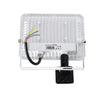 GloboStar® AURORA 61440 Επαγγελματικός Προβολέας LED 30W 3750lm 120° AC 220-240V με Ενσωματωμένο Ρυθμιζόμενο Αισθητήρα Κίνησης PIR - Αδιάβροχος IP67 - Μ16 x Π5 x Υ17.5cm - Λευκό - Ψυχρό Λευκό 6000K - LUMILEDS Chips - TÜV Rheinland Certified - 3 Years W...