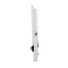 GloboStar® AURORA 61444 Επαγγελματικός Προβολέας LED 100W 12500lm 120° AC 220-240V με Ενσωματωμένο Ρυθμιζόμενο Αισθητήρα Κίνησης PIR - Αδιάβροχος IP67 - Μ25 x Π6.5 x Υ27.5cm - Λευκό - Ψυχρό Λευκό 6000K - LUMILEDS Chips - TÜV Rheinland Certified - 3 Yea...