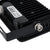 GloboStar® ATLAS 61517 Επαγγελματικός Προβολέας LED 10W 1150lm 120° AC 220-240V - Αδιάβροχος IP67 - Μ10 x Π2 x Υ8cm - Μαύρο - Θερμό Λευκό 2700K - LUMILEDS Chips - TÜV Rheinland Certified - 5 Χρόνια Εγγύηση