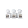 GloboStar® FAST-CONNECT 69906 Τριπλή Κλέμα Ταχείας Σύνδεσης & Διακλάδωσης Καλωδίων - 3 x Είσοδοι & 3 x Έξοδοι με Συμβατή Διατομή Καλωδίων 0.2mm² έως 1mm² - 250V 2A Max - Μ2 x Π2.7 x Υ1.9cm - Λευκό - Πακέτο 20 Τεμαχίων - 5 Years Warranty