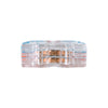 GloboStar® FAST-CONNECT 69907 Διπλή Κλέμα Ταχείας Σύνδεσης & Διακλάδωσης Καλωδίων - 2 x Είσοδοι & 2 x Έξοδοι με Συμβατή Διατομή Καλωδίων 0.08mm² έως 2.5mm² - 250V/4KV 32A Max - Μ2 x Π4 x Υ1.5cm - Διάφανο με Πορτοκαλί & Μπλε - Πακέτο 5 Τεμαχίων - 5 Year...