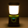 GloboStar® 69930 Αυτόνομο Επαναφορτιζόμενο Φανάρι Camping LED 10W με Εναλλαγή Χρωμάτων & Επαναφορτιζόμενη Μπαταρία 18650 4400mAh Li-ion - Power Bank - Αδιάβροχο IP54 Θερμό Λευκό 2700K - Ψυχρό Λευκό 6000K Μ18.5 x Π9 x Υ9cm