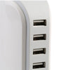 Επιτραπέζιος Φορτιστής USB 5 Θέσεων 6A 30 Watt 5V DC Λευκός GloboStar 69999