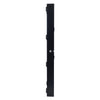 GloboStar® MAKEUP MIRROR-60x90-5 Μοντέρνος Καθρέπτης Μακιγιάζ με Πλαίσιο Φυσικού Ξύλου με Διακόπτη On/Off 10 x E27 AC220-240V - Μ60 x Π7 x Υ90cm - Μαύρος Έβενος