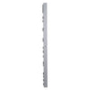 GloboStar® MAKEUP MIRROR-160x80-3 Μοντέρνος Καθρέπτης Μακιγιάζ με Πλαίσιο Φυσικού Ξύλου με Διακόπτη On/Off 20 x E27 AC220-240V - Μ80 x Π7 x Υ160cm - Γκρι Τσιμέντου