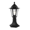 6S PLASTIC FLOOR GARDEN BLACK LUMINAIRE 41CM E27 IP44