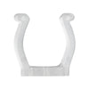 GloboStar® 70643 Πλαστική PVC Βάση Στήριξης για Όλες τις Πολύχρωμες RGB TUBE Neonflex 360° DC 24V & DC 230V IP68 - Μ2.5 x Π1.1 x Υ2.5cm