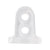 GloboStar® 70664 Πλαστική PVC Βάση Στήριξης για Μονόχρωμο Φωτοσωλήνα LED 360° Degree DC 230V 2 Pin Αδιάβροχος IP68