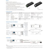 GloboStar® 70699 D4-P SKYDANCE DC DMX & RDM Dimmer High Speed Controller / Decoder 4 Καναλιών DC 12-48V 4 x 8A 384W - Max 32.5A 1152W - IP20 Μ17.5 x Π4.5 x Υ2.8cm - 5 Years Warranty