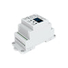 GloboStar® 70670 S1-DR AC Triac DMX Dimmer Din Rail Ράγας 2 Καναλιών AC 100-240V 2 x 1.5A 360W - Max 3A 720W - IP20 DMX512 Μ11.5 x Π5 x Υ6.5cm - 5 Years Warranty