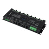 GloboStar® 70673 D24A DC DMX & RDM Dimmer High Speed Controller / Decoder / Master 24 Καναλιών DC 12-24V 24 x 3A 72W - Max 72.5A 1740W - IP20 DMX512 Μ16.7 x Π5 x Υ2.4cm - 5 Years Warranty