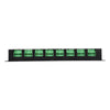 GloboStar® 70673 D24A DC DMX & RDM Dimmer High Speed Controller / Decoder / Master 24 Καναλιών DC 12-24V 24 x 3A 72W - Max 72.5A 1740W - IP20 DMX512 Μ16.7 x Π5 x Υ2.4cm - 5 Years Warranty