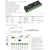 GloboStar® 70673 D24A DC DMX & RDM Dimmer High Speed Controller / Decoder / Master 24 Καναλιών DC 12-24V 24 x 3A 72W - Max 72.5A 1740W - IP20 DMX512 Μ16.7 x Π5 x Υ2.4cm - 5 Years Warranty