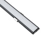 GloboStar® CURVED-PROFILE 70804-3M Προφίλ Αλουμινίου - Βάση & Ψύκτρα Ταινίας LED με Λευκό Γαλακτερό Κάλυμμα - Επιφανειακή Χρήση - Εύκαμπτο με Δυνατότητα Κυρτής Τοποθέτησης - Πατητό Κάλυμμα - Μαύρο - 3 Μέτρα - Πακέτο 5 Τεμαχίων - Μ300 x Π1.8 x Υ0.5cm