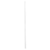 GloboStar® 70815-2M Γωνιακό Προφίλ Αλουμινίου Ανοδιωμένο με Λευκό Οπάλ Κάλυμμα για 1 Σειρά Ταινίας LED Πατητό - Press On Πακέτο 5 Τεμάχια των 2 Μέτρων