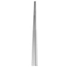 GloboStar® 70823-2M Προφίλ Αλουμινίου για Σκαλοπάτια Ανοδιωμένο με Λευκό Οπάλ Κάλυμμα για 1 Σειρά Ταινίας LED Πατητό - Press On 2 Μέτρα