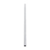 GloboStar® SURFACE-PROFILE 70825-1M Προφίλ Αλουμινίου - Βάση & Ψύκτρα Ταινίας LED με Λευκό Γαλακτερό Κάλυμμα - Επιφανειακή Χρήση - Πατητό Κάλυμμα - Μαύρο - 1 Μέτρο - Μ100 x Π3 x Υ2cm