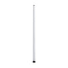 GloboStar® PENDANT-PROFILE 70854-1M Προφίλ Αλουμινίου - Βάση & Ψύκτρα Ταινίας LED με Λευκό Γαλακτερό Κάλυμμα - Κρεμαστή Χρήση - Πατητό Κάλυμμα - Μαύρο - 1 Μέτρο - Μ100 x Φ3cm
