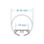 GloboStar® 70853-3M Κρεμαστό Προφίλ Αλουμινίου Ανοδιωμένο με Στρόγγυλο Λευκό Οπάλ Κάλυμμα για έως 2 Σειρές Ταινίας LED Πατητό - Press On 3 Μέτρα