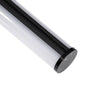 GloboStar® PENDANT-PROFILE 70856-1M Προφίλ Αλουμινίου - Βάση & Ψύκτρα Ταινίας LED με Λευκό Γαλακτερό Κάλυμμα - Κρεμαστή Χρήση - Πατητό Κάλυμμα - Μαύρο - 1 Μέτρο - Μ100 x Φ6cm