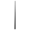 GloboStar® SURFACE-PROFILE 70859-3M Προφίλ Αλουμινίου - Βάση & Ψύκτρα Ταινίας LED με Λευκό Γαλακτερό Κάλυμμα - Επιφανειακή Χρήση Δημιουργίας Κρυφού Φωτισμού - Πατητό Κάλυμμα - Μαύρο - 3 Μέτρα - Πακέτο 5 Τεμαχίων - Μ300 x Π1.7 x Υ4.2cm