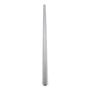 GloboStar® PLASTERBOARD-PROFILE 70861-3M Προφίλ Αλουμινίου - Βάση & Ψύκτρα Ταινίας LED με Λευκό Γαλακτερό Κάλυμμα - Χωνευτή Χρήση σε Γυψοσανίδα - Trimless - Πατητό Κάλυμμα - Ασημί - 3 Μέτρα - Πακέτο 5 Τεμαχίων - Μ300 x Π7.8 x Υ1.4cm