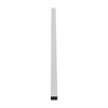 GloboStar® SURFACEPENDANT-PROFILE 70866-1M Προφίλ Αλουμινίου - Βάση & Ψύκτρα Ταινίας LED με Λευκό Γαλακτερό Κάλυμμα - Επιφανειακή & Κρεμαστή Χρήση - Πατητό Κάλυμμα - Μαύρο - 1 Μέτρο - Μ100 x Π4.5 x Υ4.2cm