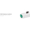 GloboStar® 71425 D3-CX Mi-BOXER DC DMX & RDM Dimmer High Speed Controller / Decoder 3 Καναλιών DC 12-24V 3 x 6A 144W - Max 18A 432W - IP20 Μ13 x Π5 x Υ2.5cm - 5 Years Warranty