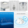 GloboStar® 71432 TRI-C1 Mi-BOXER AC Triac & RF 2.4Ghz & Push Dimmer 1 Καναλιού AC 100-240V 1 x 1.36A 300W - Max 1.36A 300W - IP20 Μ5 x Π5 x Υ2.3cm - 5 Years Warranty