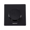 GloboStar® 71444 K1-B Mi-BOXER Ασύρματο Επιτοίχιο Χειριστήριο Dimmer RF 2.4Ghz για όλα τα Μονόχρωμα Mi-BOXER Controller DC 3V 1 x CR2032 - IP20 Μαύρο Μ8.5 x Π8.5 x Υ2.5cm - 5 Years Warranty