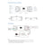 GloboStar® 71446 D1-L SKYDANCE DC DMX & RDM Dimmer High Speed Controller / Decoder 1 Καναλιού DC 12-24V 1 x 15.5A 360W - Max 15.5A 360W - IP20 Μ17 x Π5 x Υ2.5cm - 5 Years Warranty