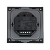 GloboStar® 71455 S1-K SKYDANCE AC Smart RF 2.4Ghz & Ροοστάτη - Push ON/OFF Triac Dimming AC100-240V σε AC100-240V 1 x 1.5A 360W - Max 1.5A 360W - IP20 - Μαύρο Σώμα - Μ8.5 x Π8.5 x Υ5cm - 5 Years Warranty