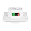 GloboStar® 71456 S1-K SKYDANCE AC Smart RF 2.4Ghz & Ροοστάτη Triac Dimming AC100-240V σε AC100-240V 1 x 1.5A 360W - Max 1.5A 360W - IP20 - Λευκό Σώμα - Μ8.5 x Π8.5 x Υ5.2cm - 5 Years Warranty