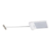 GloboStar® 71467 Αυτόνομο Ηλιακό Φωτιστικό Τοίχου Λευκό LED SMD 4W 550lm με Ενσωματωμένη Μπαταρία 2200mAh - Φωτοβολταϊκό Πάνελ - Βάση Στήριξης - Αισθητήρα Ημέρας-Νύχτας PIR Αισθητήρα Κίνησης Αδιάβροχο IP65 Ψυχρό Λευκό 6000K