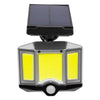 GloboStar® 71482 Αυτόνομος Ηλιακός Προβολέας LED COB 20W 1500lm με Ενσωματωμένη Μπαταρία 2400mAh - Φωτοβολταϊκό Πάνελ με Αισθητήρα Ημέρας-Νύχτας - PIR Αισθητήρα Κίνησης και Ασύρματο Χειριστήριο IR Αδιάβροχο IP65 Ψυχρό Λευκό 6000K