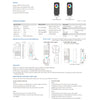 GloboStar® 71544 RT10 SKYDANCE Ασύρματο Χειριστήριο Αφής RF 2.4Ghz 4 Group για όλα τα RGBW+WW SKYDANCE Controller DC 3V 2 x AAA - IP20 Μαύρο Μ12.2 x Π5.3 x Υ1.7cm - 5 Years Warranty