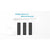GloboStar® 71545 R10 SKYDANCE Ασύρματο Χειριστήριο Αφής RF 2.4Ghz 1 Group για όλα τα RGBW+WW+CCT SKYDANCE Controller DC 3V 1 x CR2032 - IP20 Μαύρο Μ12.2 x Π5.3 x Υ1.7cm - 5 Years Warranty