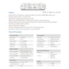 GloboStar® 71547 V3-L SKYDANCE DC RF 2.4Ghz Dimmer High Speed Controller & Push Dimming 3 Κανάλια DC 12-48V 3 x 6A 288W - Max 18.5A 288W - IP20 Μ17.5 x Π4.5 x Υ2.5cm - 5 Years Warranty