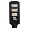 GloboStar® 71552 Αυτόνομο Ηλιακό Φωτιστικό Δρόμου Street Light LED SMD 150W 12000lm με Ενσωματωμένη Μπαταρία Li-ion 9000mAh - Φωτοβολταϊκό Πάνελ με Αισθητήρα Ημέρας-Νύχτας PIR Αισθητήρα Κίνησης και Ασύρματο Χειριστήριο Αδιάβροχο IP65 Ψυχρό Λευκό 6000K