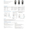 GloboStar® 71566 R2 SKYDANCE Ασύρματο Χειριστήριο Αφής RF 2.4Ghz 1 Group για όλα τα CCT SKYDANCE Controller DC 3V 2 x AAA - IP20 Μαύρο Μ12.2 x Π5.3 x Υ1.7cm - 5 Years Warranty