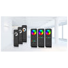GloboStar® 71573 RS6 SKYDANCE Ασύρματο Χειριστήριο Αφής RF 2.4Ghz 4 Group για όλα τα Μονόχρωμα SKYDANCE Controller DC 3V 2 x AAA - IP20 Μαύρο Μ15.5 x Π4.5 x Υ1.9cm - 5 Years Warranty