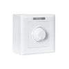 GloboStar® 73317 Επιτοίχιο Dimmer με Ασύρματο Χειριστήριο DC 12-24V για Μονόχρωμα Προϊόντα LED 16A Max 384W Μ9 x Π9 x Υ4.5cm