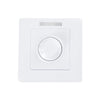 GloboStar® 73317 Επιτοίχιο Dimmer με Ασύρματο Χειριστήριο DC 12-24V για Μονόχρωμα Προϊόντα LED 16A Max 384W Μ9 x Π9 x Υ4.5cm