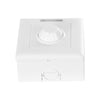 GloboStar® 73317 Επιτοίχιο Dimmer με Ασύρματο Χειριστήριο DC 12-24V για Μονόχρωμα Προϊόντα LED 16A Max 384W Μ9 x Π9 x Υ4.5cm