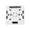 GloboStar® 73317 Επιτοίχιο Dimmer με Ασύρματο Χειριστήριο DC 12-24V για Μονόχρωμα Προϊόντα LED 16A Max 384W Μ9 x Π9 x Υ4.5cm