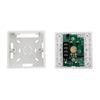 GloboStar® 73317 Επιτοίχιο Dimmer με Ασύρματο Χειριστήριο DC 12-24V για Μονόχρωμα Προϊόντα LED 16A Max 384W Μ9 x Π9 x Υ4.5cm